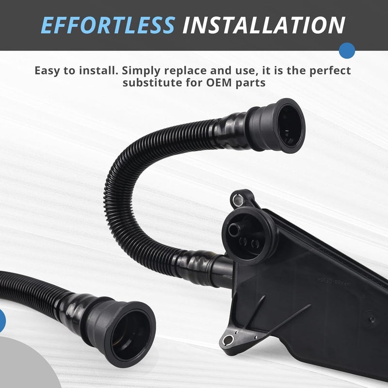 EXARRNX PC3Z-6A785-A Diesel Air Oil Separator Assembly Compatible with Ford F250 F350 Super Duty 2023-2024 OR 2011+ 6.7L Powerstroke Diesel Replace OE for PC3Z-6A785-A - Image 4